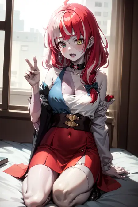 Kureiji Ollie hololive ID クレイジー・オリー Now with Isekai Sallie! | Kitsune Ai's Flexibility LoCon