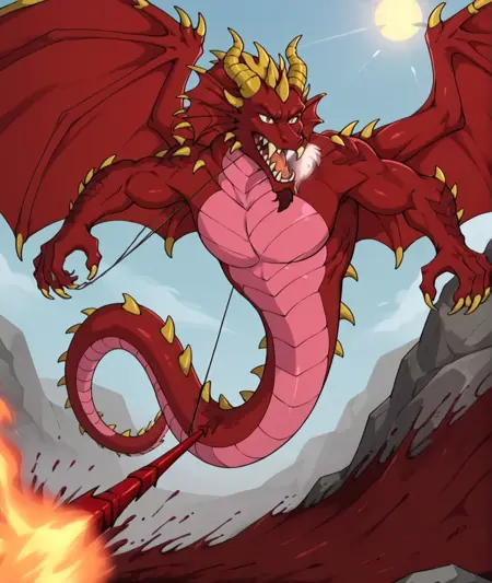 Red Dragon (king arthur and knights of justice)