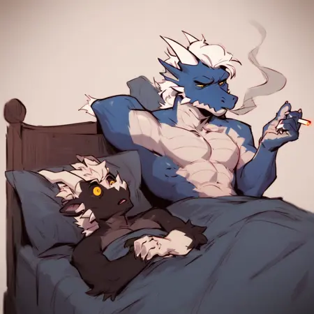 Smoking in Bed Meme & After Sex Smoking Meme | Concept