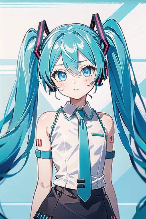 Hatsune Miku (with shiny eyes) image by Herrscher_AGGA2023