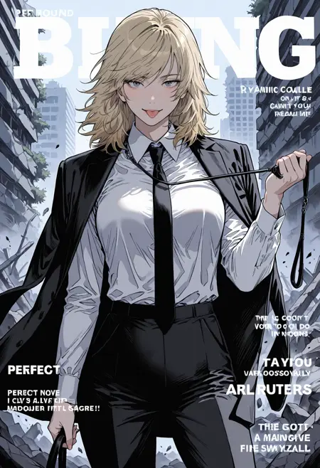 Whipleash Woman/ Whip Devil Hybrid (鞭の悪魔人間) - Chainsaw Man