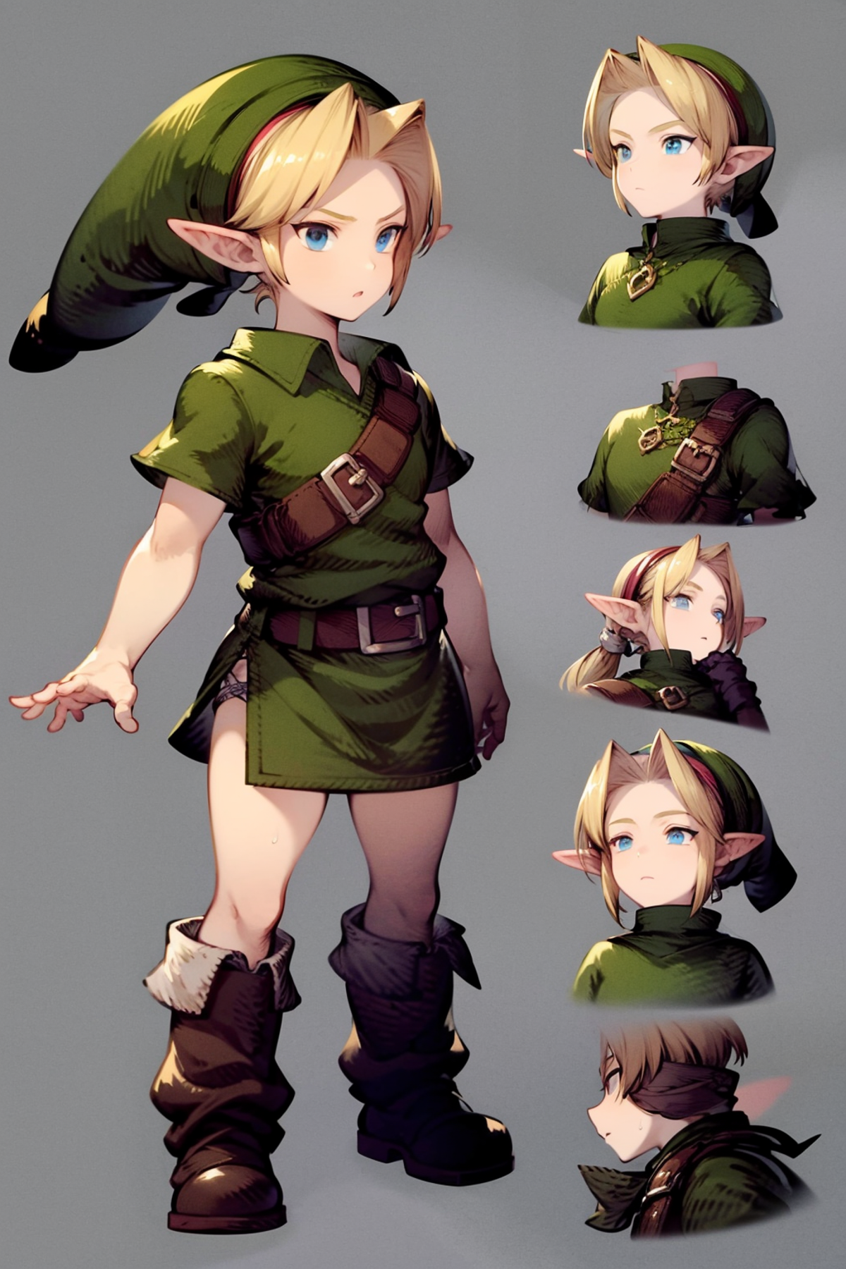 Young Link - Character LoRA image by Konan