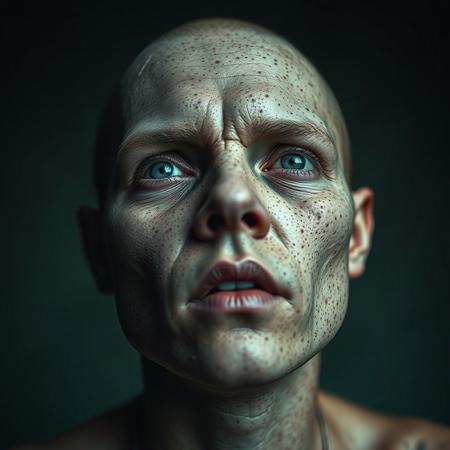 Cinematic quality human skin with Trypophobia