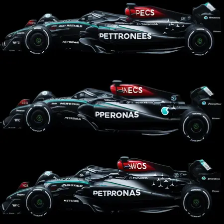 Formula 1 - Mercedes W15