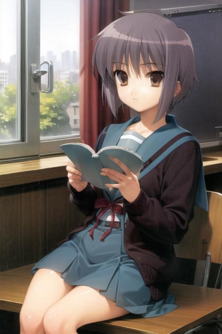 yuki nagato reading