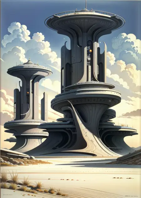 Retro-Scifi-architecture