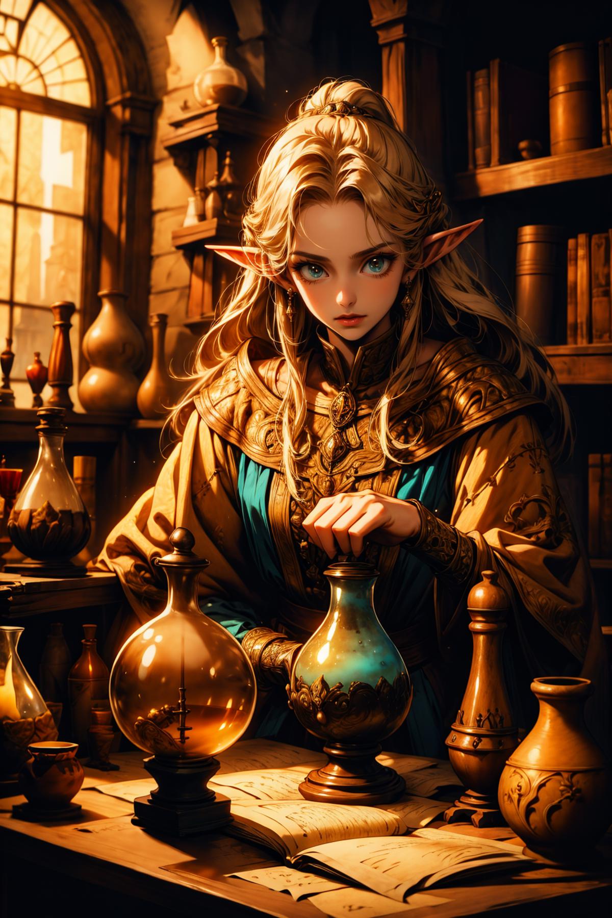 Renaissance Alchemist's Studio image by nullsync