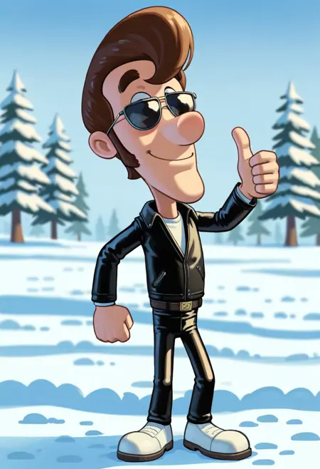 [IL] “Cool” Hugh Neutron (Jimmy Neutron - Make Room for Daddy-O) / ヒュー・ニュートロン - 「パパはスーパースター」版 (ジミー・ニュートロン )
