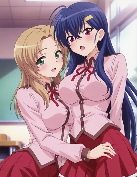 Reiko and Misaki (玲子、三咲) - Mesu Nochi Torare (メスのちトラレ) | IllustriousXL