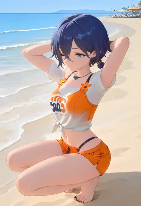 Belle Swimsuit- Zenless Zone Zero (ZZZ) - Illustrious