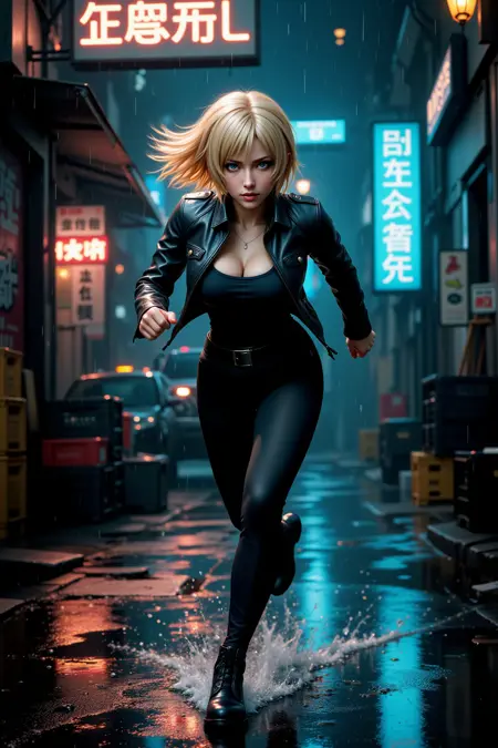 Aya Brea SoloLoRA