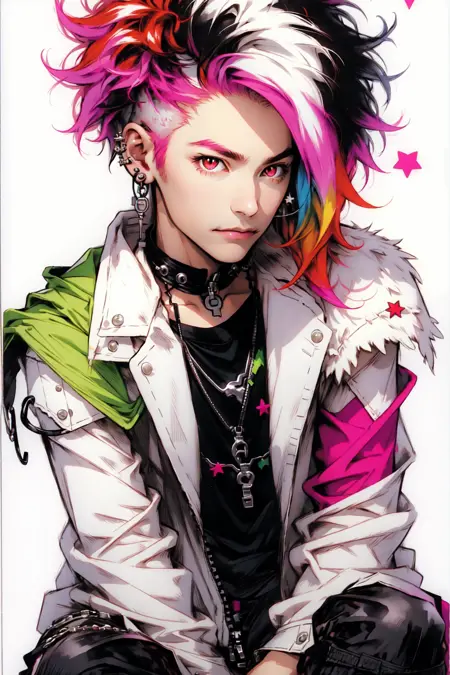 Niji Visual Kei (Japanese Fashion/Music Inspired Lora)