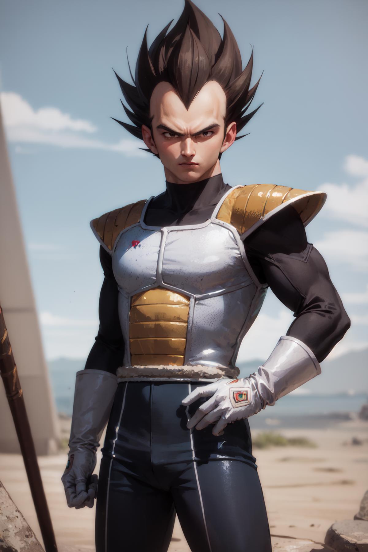 Vegeta, Dragon Ball Z - v1.0, Stable Diffusion LoRA