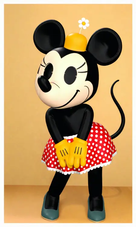 Minnie Mouse Doll // CHARLOTTE CLARK
