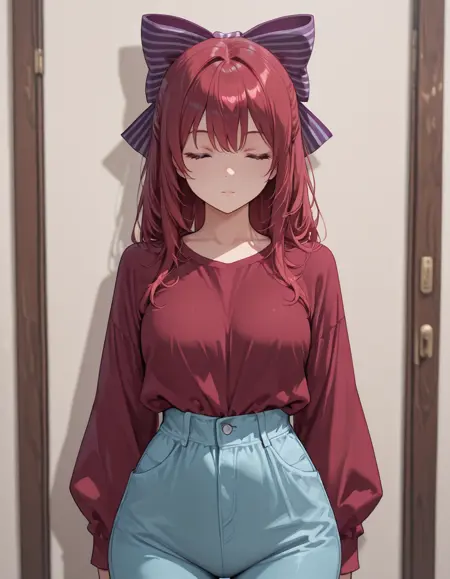 Back Hair Bow clothing