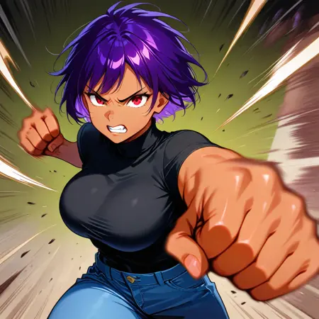 Beating Up POV / Fighting You / Incoming Attack- Concept Illustrious - by gisa