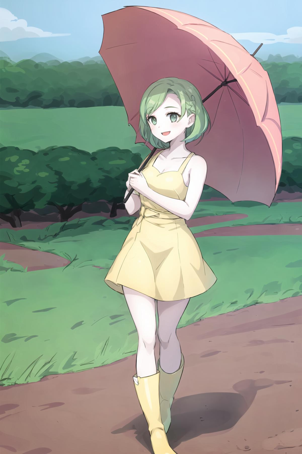 Parasol Lady (Pokemon) image by coileralt