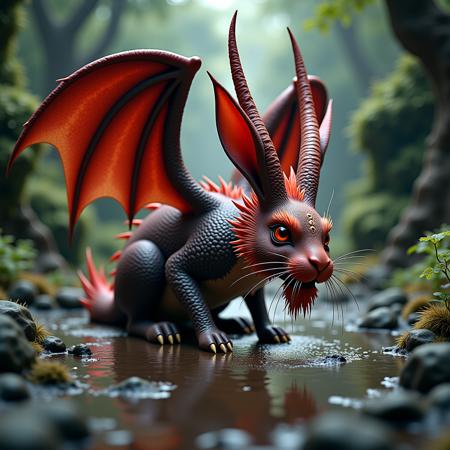 Magic Creatures: Draconic Rabbits! - Flux v1.0