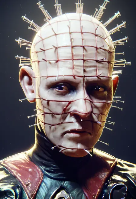Pinhead from Hellraiser [for AutismMix]