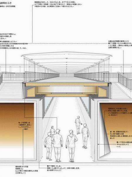 Pedestrian Bridge Section Precedents Training V1