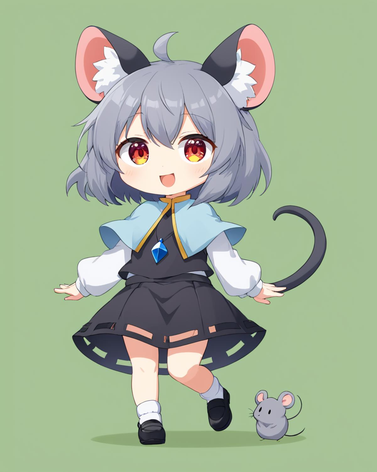 XL | touhou|东方 projcet 娜兹玲/ナズーリン/Nazrin image by kitarz