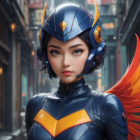 Take a deep breath and let's work step by step on this  
,
japanese tv show, man in dark blue full body suit, ((zerator)), slender symmetrical body, flying scarlet phoenix, dipstick tail, inspired by Nazmi Ziya Güran, dark helmet, thunderbolt, tight around neck, primary color scheme, round narrow chin, 7 eyes, nervious attitude, rendered in octane, trending in artstation, cgsociety, 4k post-processing highly detailed by wlop, Mucha Klimt, Sharandula, Hiroshi Yoshida, Craig Mullins,dramatic, moody cinematic lighting
,
Midjourney's Consistency, Dynamic Action Pose, Fibonacci Watermark Invisibly Displayed, High-res, Impeccable Composition, Lifelike Details, Perfect Proportions, Stunning Colors, Captivating Lighting, Interesting Subjects, Creative Angle, Attractive Background, Well-timed Moment, Intentional Focus, Balanced Editing, Harmonious Colors, Contemporary Aesthetics, Handcrafted with Precision, Vivid Emotions, Joyful Impact, Exceptional Quality, Powerful Message, Raphael Style, Unreal Engine 5, Octane Render, Isometric, Beautiful Detailed Eyes, Super Detailed Face and Eyes and Clothes, More Detail, Multi Colored, Splash Ink Illustration, Grammer Effect Style, Houdini Style, Sharp Lines and Brush Strokes, High Quality, Beautiful Matte Painting, 4K, CGSociety, Artstation Trending on ArtstationHQ