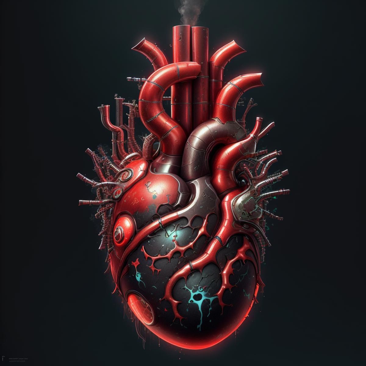 3d Biomechatronic Hyper-Heart image by navimixu