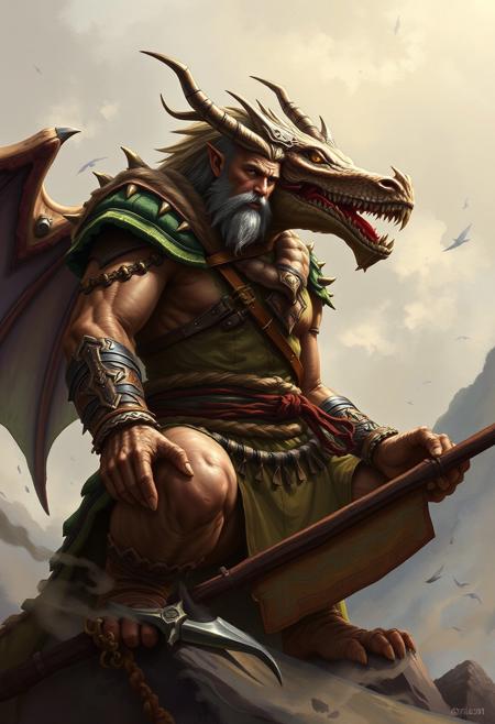 Male dragonborn