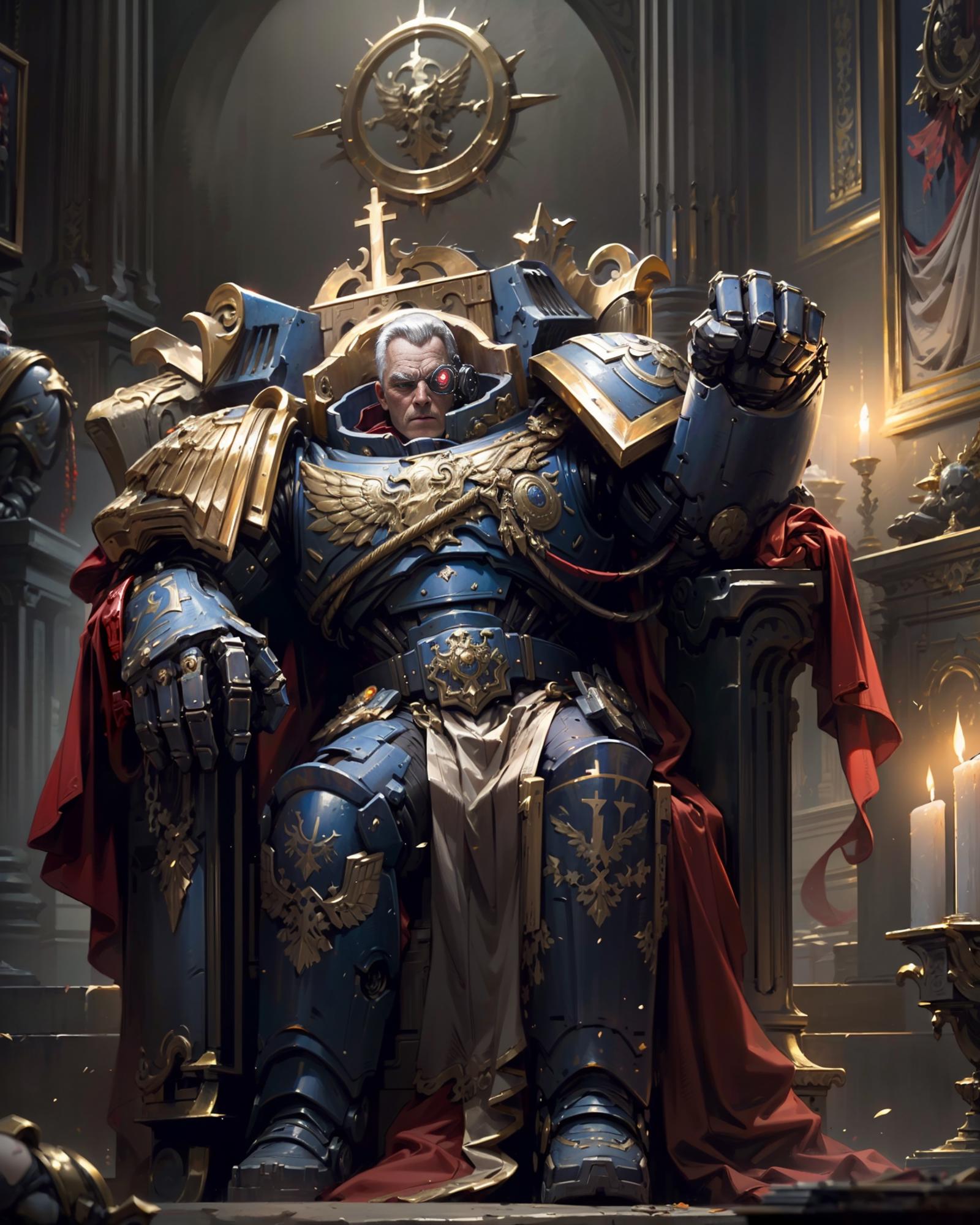 Marneus Calgar, Lord Defender of Greater Ultramar and the Lord of Macragge image by _Calgar_