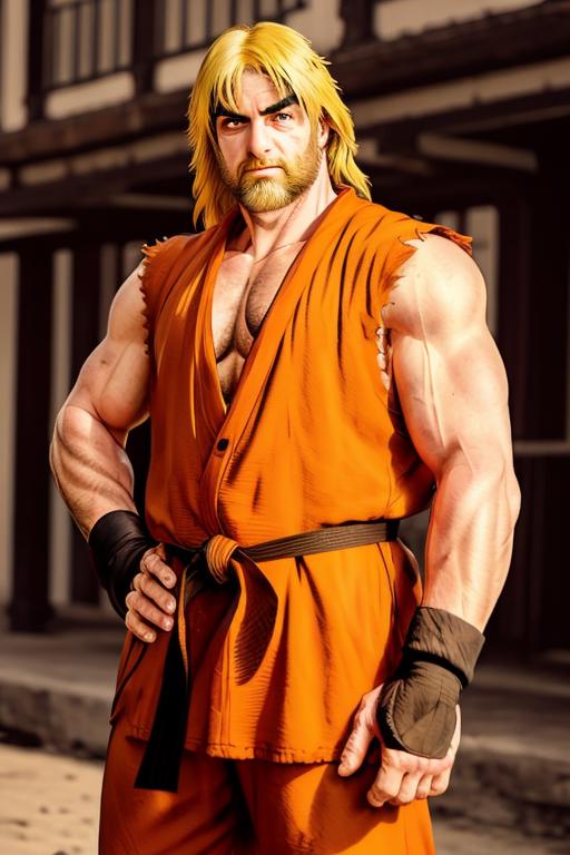 Ken Masters - Street Fighter Character image by Clumsy_Trainer