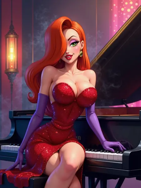Iconic Jessica Rabbit