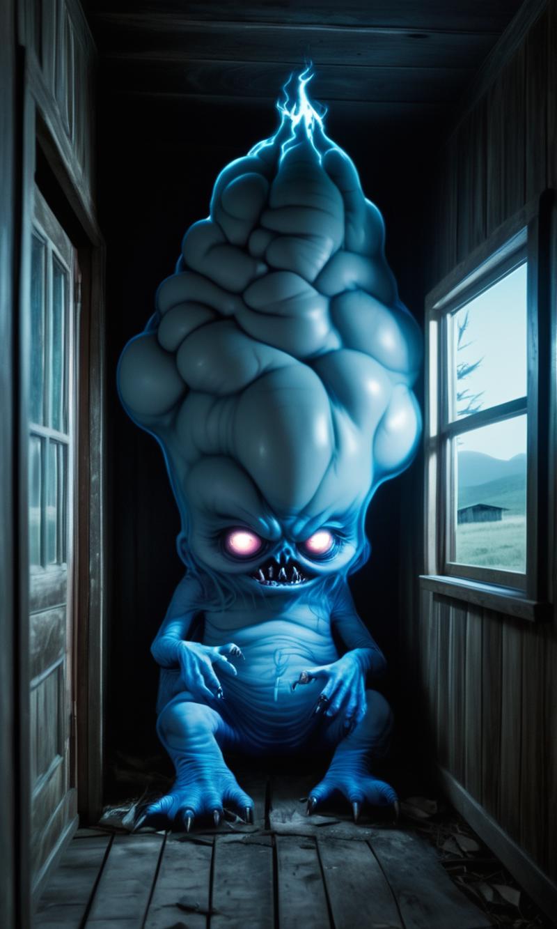 Moster Codex-Big Headed Ghost | 怪物志-百鬼-大头鬼 image by XSELE