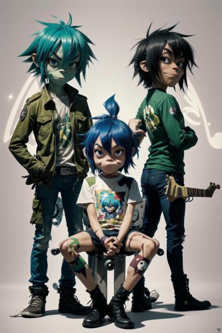 Jamie Hewlett Style (Gorillaz, Tank Girl) - v1.0 | Stable 