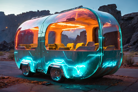 bioluminescent, a futuristic wagon with family design, sleek curves, solo, futuristic mirrors, holographic display, futuristic ruins, broken structures, glowing debris, detailed background, racing on an airfield, runways glowing, flying vehicles nearby, portrait focus, close-up shot, a futuristic beacon, glowing softly, on the road, best quality, rich colors, photorealistic style, high detail, high-definition, hyper-realistic, extremely high-resolution details, fine texture, incredibly lifelike, realistic, not fantasy, not anime, not drawing, highres, 4K resolution, source photo, realistic photo, masterpiece, best quality, amazing quality, very aesthetic, ultra-detailed, detailed surfaces, natural metallic tones, soft lighting, neon green, glowing accents, dim light, medium shot, <lora:Mystic_Lumina_r1-000007:0.9>