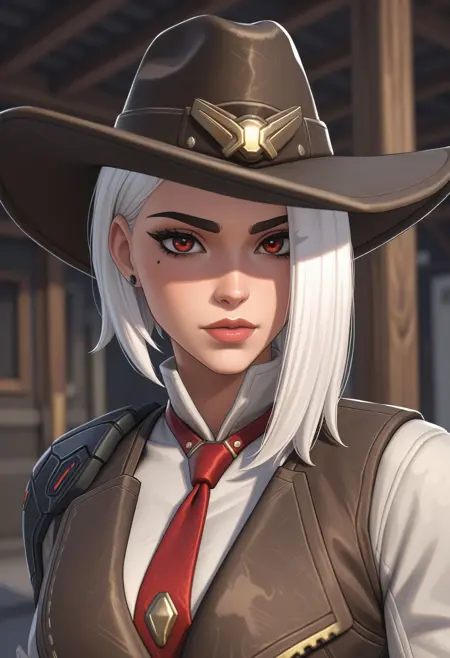 Ashe from Overwatch [IllustriousXL]