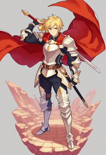 Dragalia Lost - splash art style