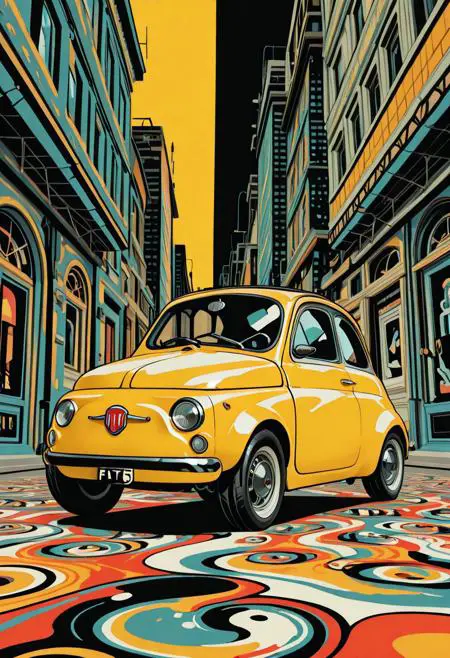 Fiat 500 classic - Illustrious