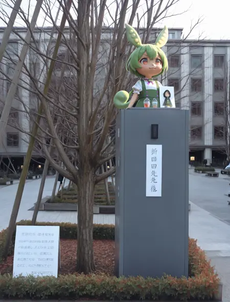 Statue of Mr.Orita / 折田先生像