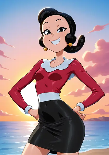 Olive Oyl - Eye Lie Popeye