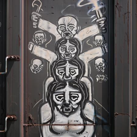 Labrona: 9/11/01 Freight Car Art V1