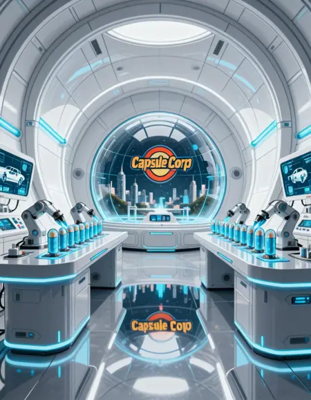 Inside the Capsule Corporation illu