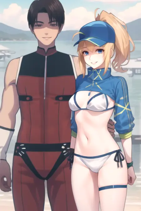 Sosei Akabane x Mysterious Heroine XX (Sentai Dai Shikkaku x Fate/Grand Order)