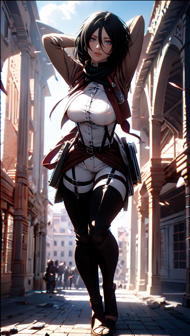 绪儿-三笠 Mikasa image by Antivash