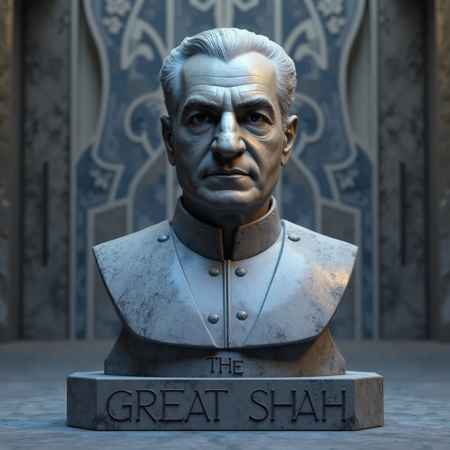 Shah Pahlavi - Iranian King , Flux v1.0
