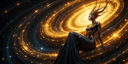 Cosmic Swirl Background LoRA