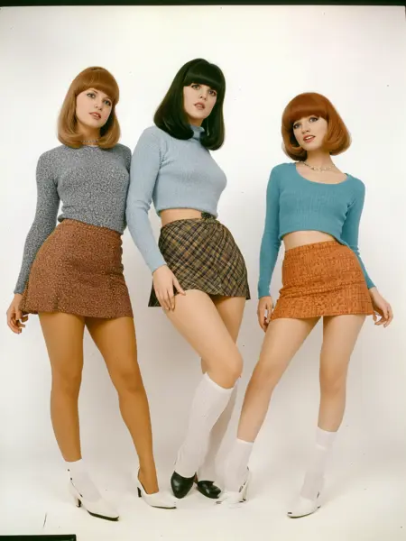 60s Mini skirt