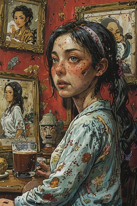 (fabric:1.1),upper body,Style-DoF,1gir,twintails,cute,high quality face,liquify,high detailed,high quality,masterpiece,perfect,intricate detailes,aesthetic,Painting,intricate details,modern-style colour illustration,detailed setting,freckles,reaction frame,erotic aesthetics,fabric,<lora:tbh279-sdxl:1>,style of Rob Rogers,, oriental women, asian women, asian beauties, asian beauties, top quality, fine skin details, perfect facial features, 8k, masterpiece, best quality, high resolution textures, high resolution, very detailed, intricate details, skin The details are clear, the skin is delicate, the facial features are perfect, the facial features are natural, and the skin details are exquisite