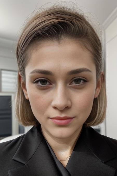 close up headshot, Masterpiece, best quality, ((crowded office)), at a ((office)), (*office* crowded with people:1.3), BREAK
1girl, cleavage, (large breasts), 4k, beautiful,  looking at viewer,  BREAK
business suit with (no undershirt), pencil skirt, ((black pantyhose)), suit coat, BREAK
makeup, earrings, pale skin, fair skin, white skin, BREAK
<lora:PO:1>