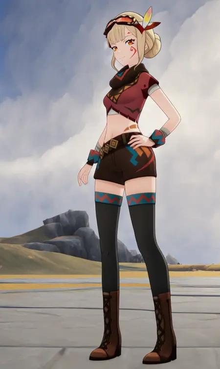 NPC Bona  (Genshin Impact) for Illustrious