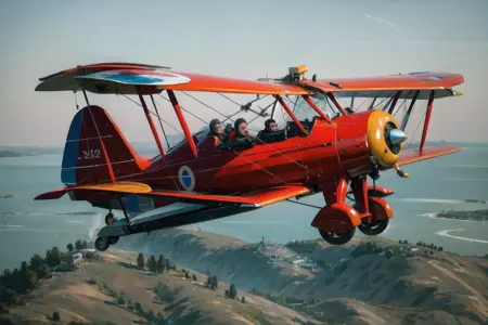 Biplane Lora